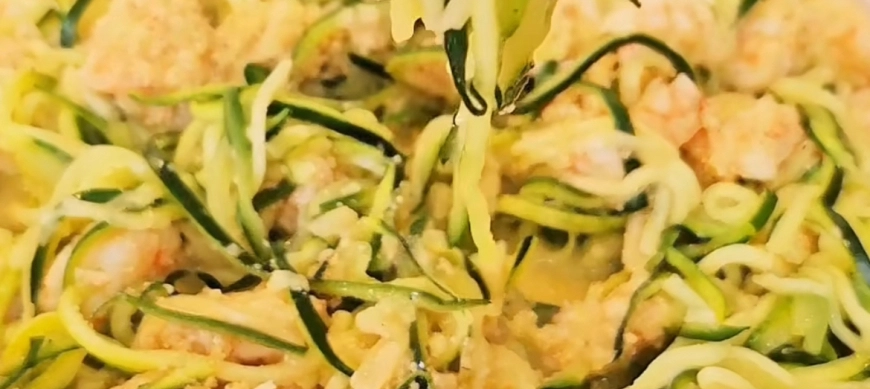 Spaguetis de calabacín