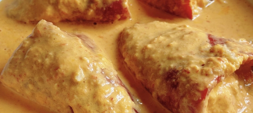 ¡RECETA EXCLUSIVA! Pimientos del Piquillo rellenos con merluza y gambas con Thermomix