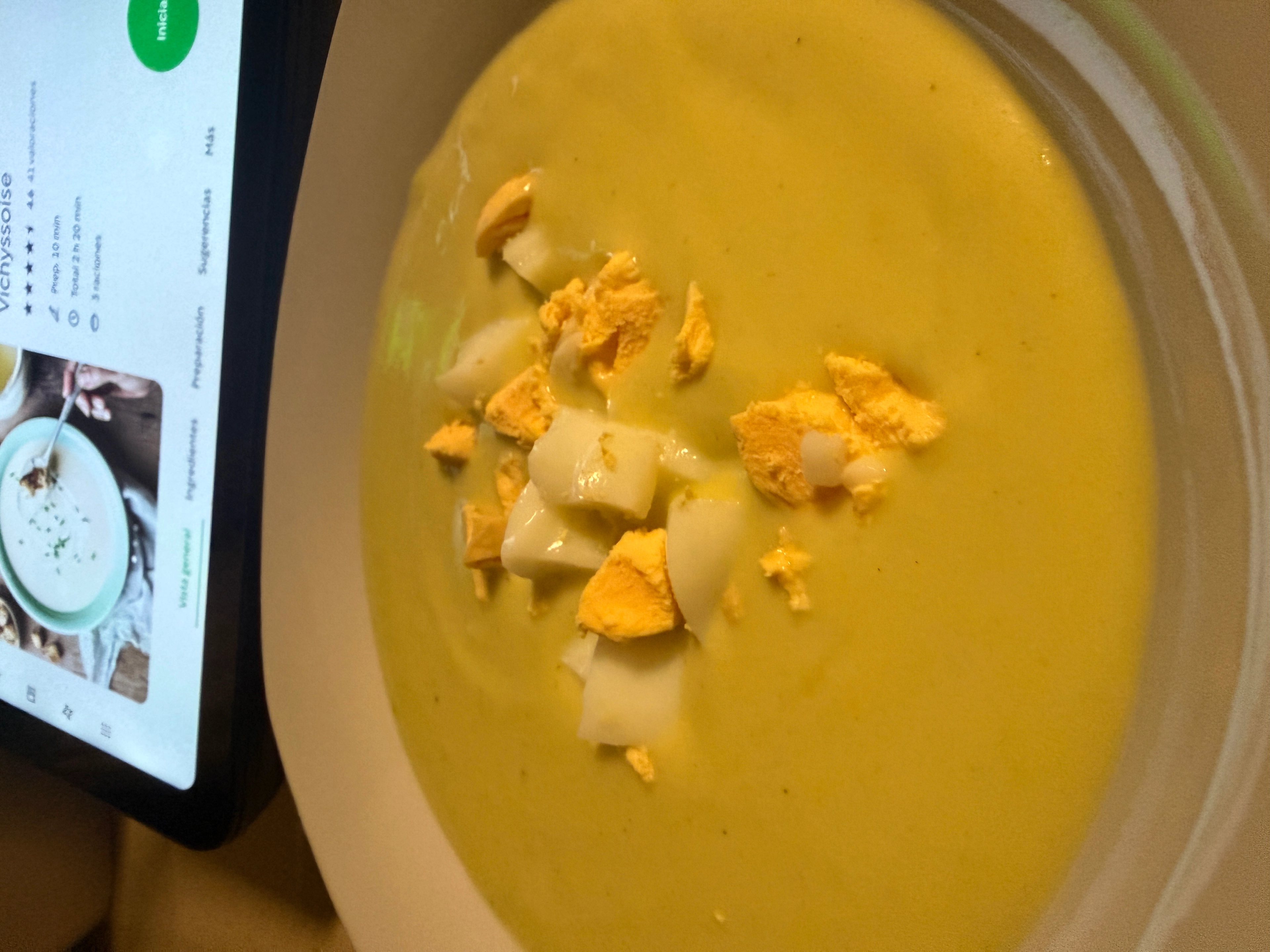 Vichyssoise saludable