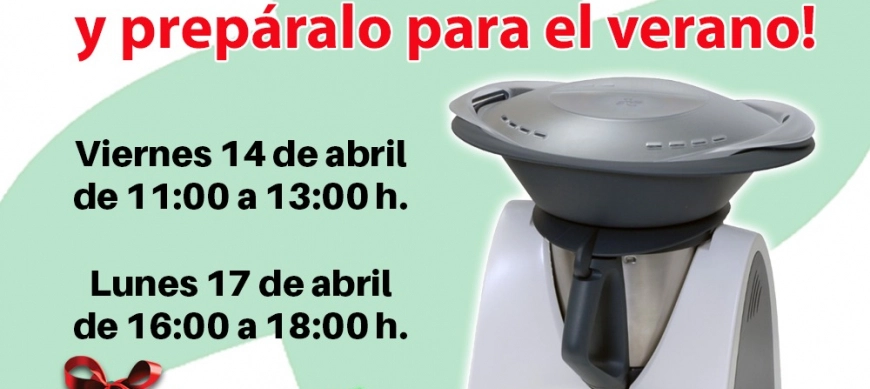 Revisa tu thermomix y preparada para el verano