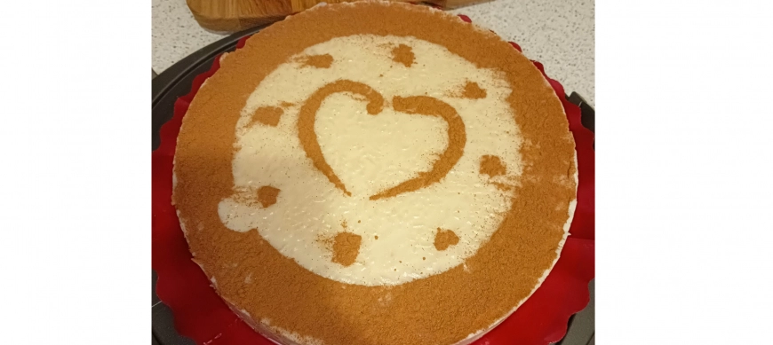 Tarta arroz con leche