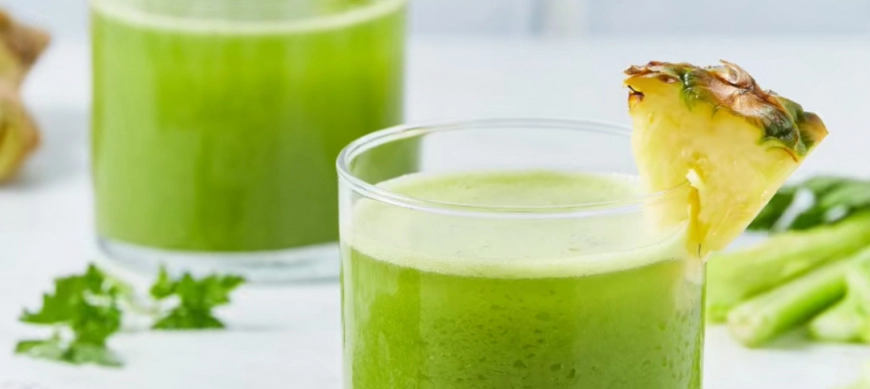 Smoothie detox para el cuidado del hígado