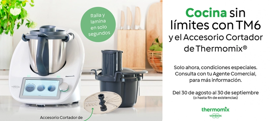 Thermomix TM6 + ACCESORIO CORTADOR